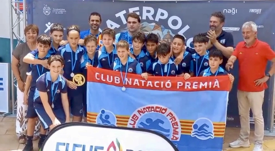 Alevins de waterpolo campions d’Espanya
